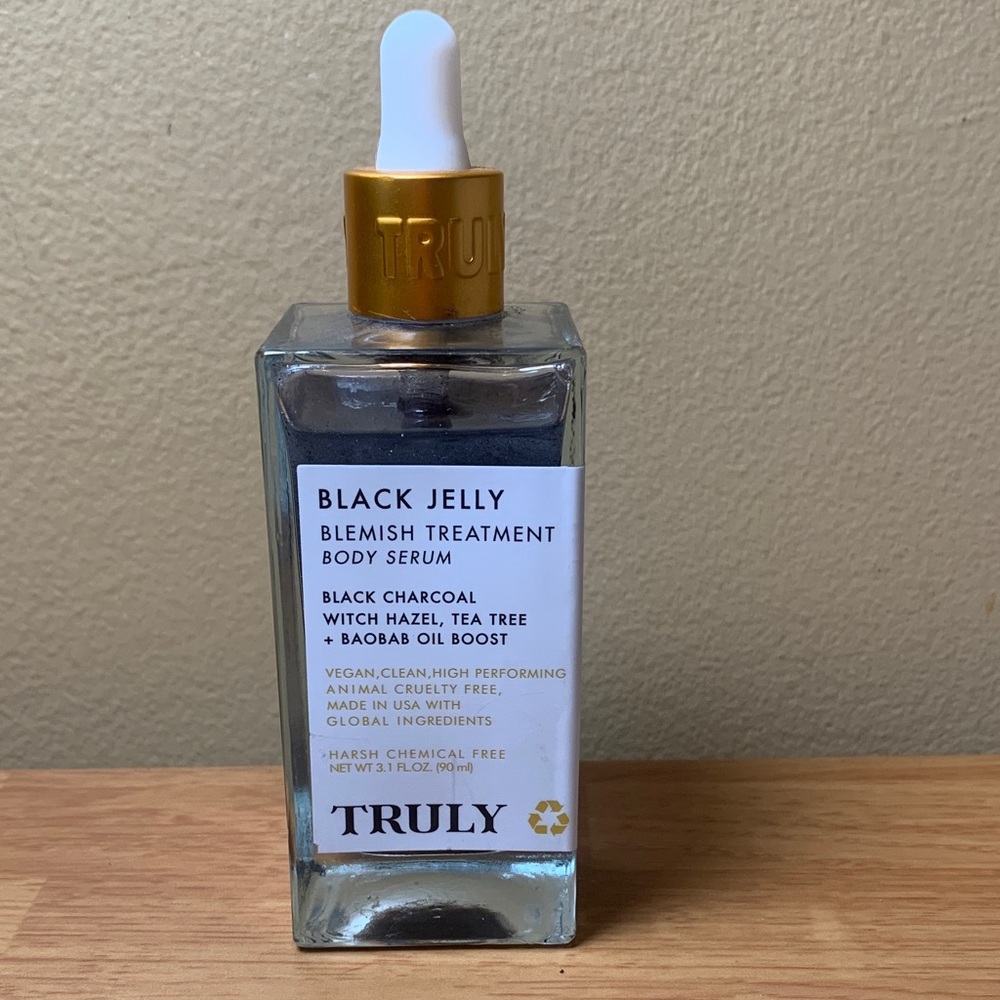 TRULY Black Jelly Blemish Body Serum Treatment 3.1 oz. NEW Discontinued